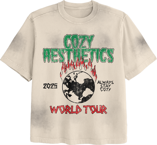 “White” 2025 World Tour Tee