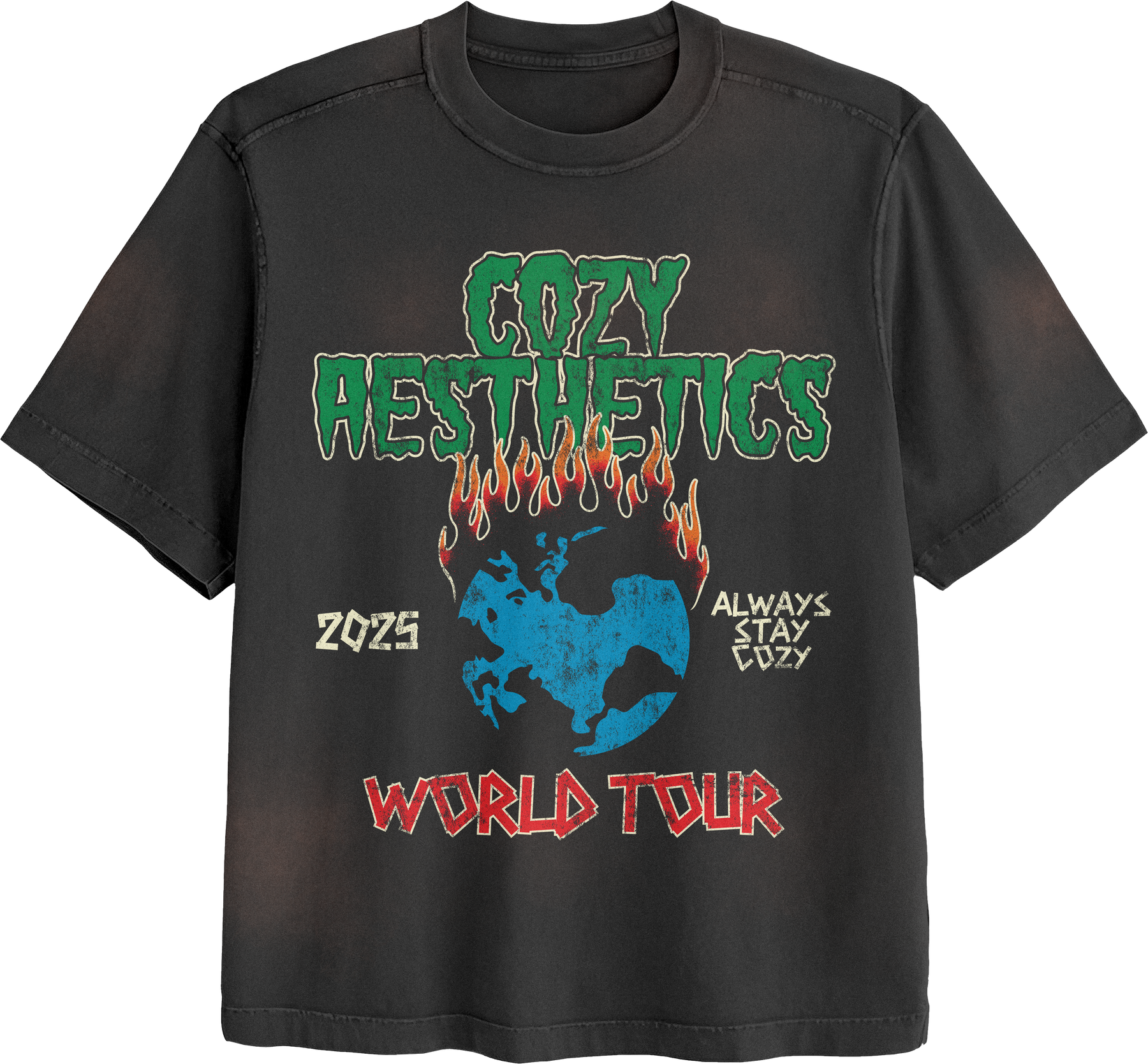 “Black” 2025 World Tour Tee