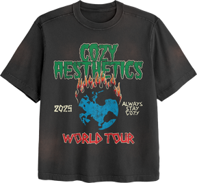 “Black” 2025 World Tour Tee