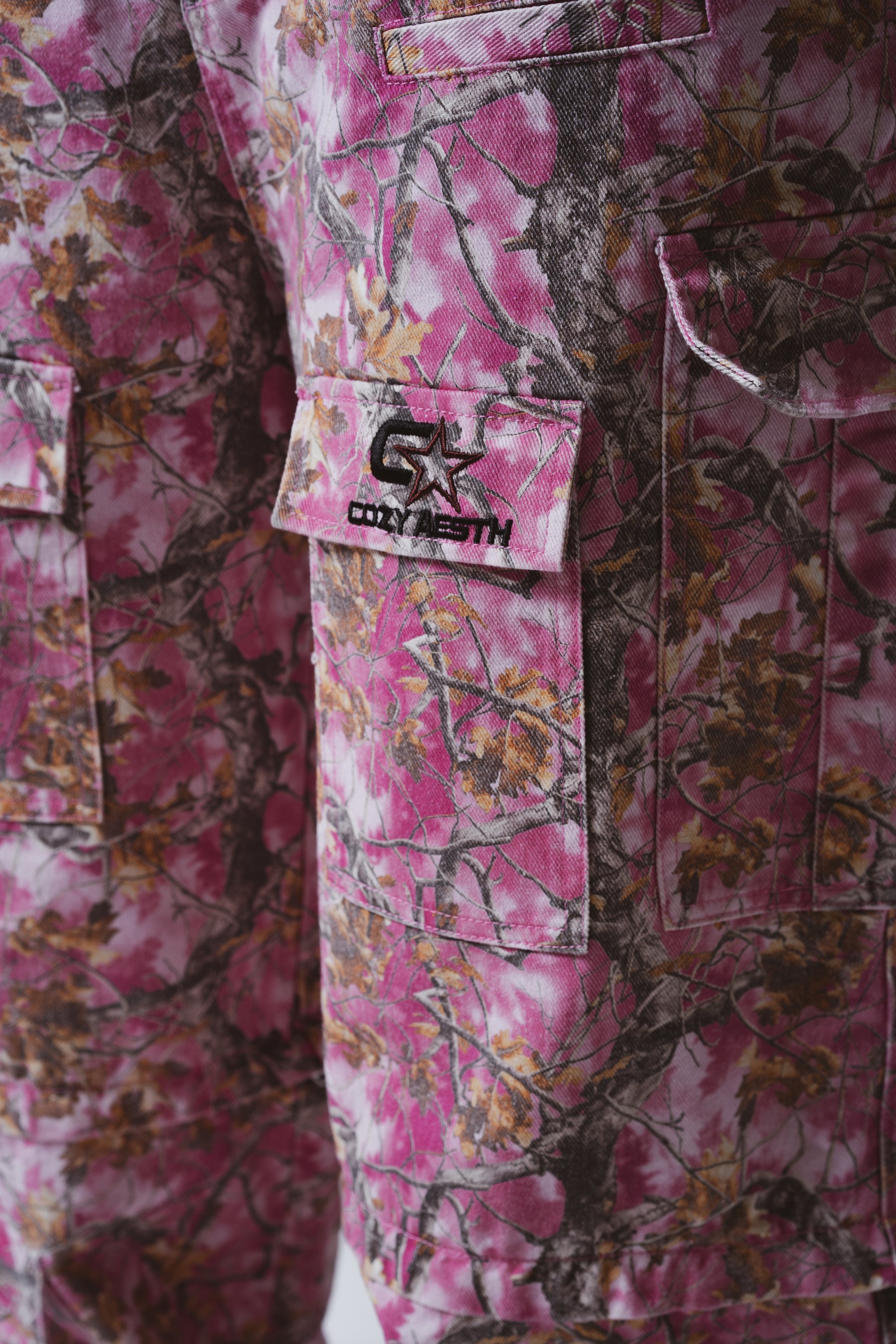 Pink RealTree Convertible Cargo Pants