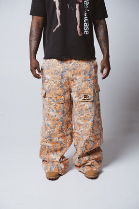 Orange RealTree Convertible Cargo Pants